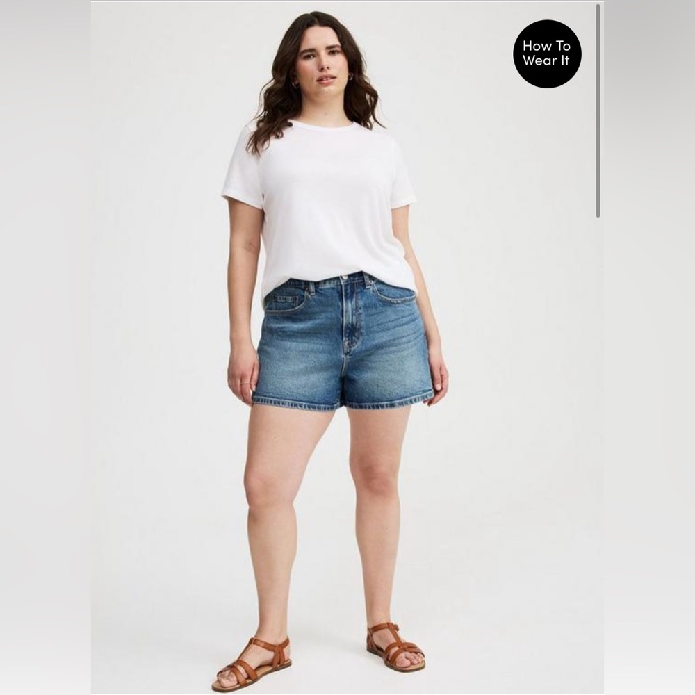 Torrid 3.5"' Relaxed High-Rise Short Size 18 - Picture 6 of 6